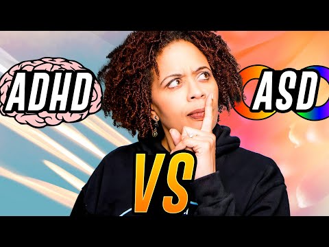 The thumbnail of Dr Tracey Marks explaining how ADHD and autism differ, which opens the video on YouTube.
